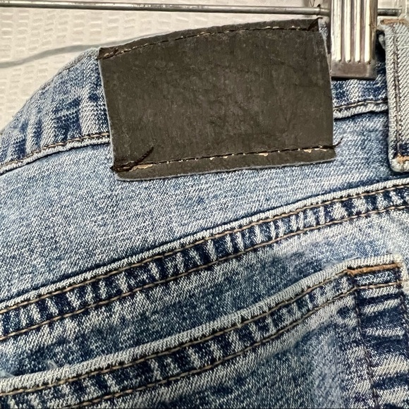 VINTAGE TODD OLDHAM DISTRESSED JEANS (JUNIOR) SIZE 13 - Picture 6 of 9